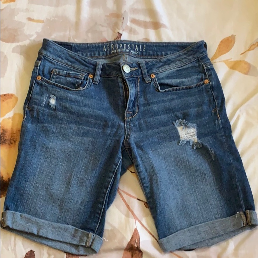 denim capris